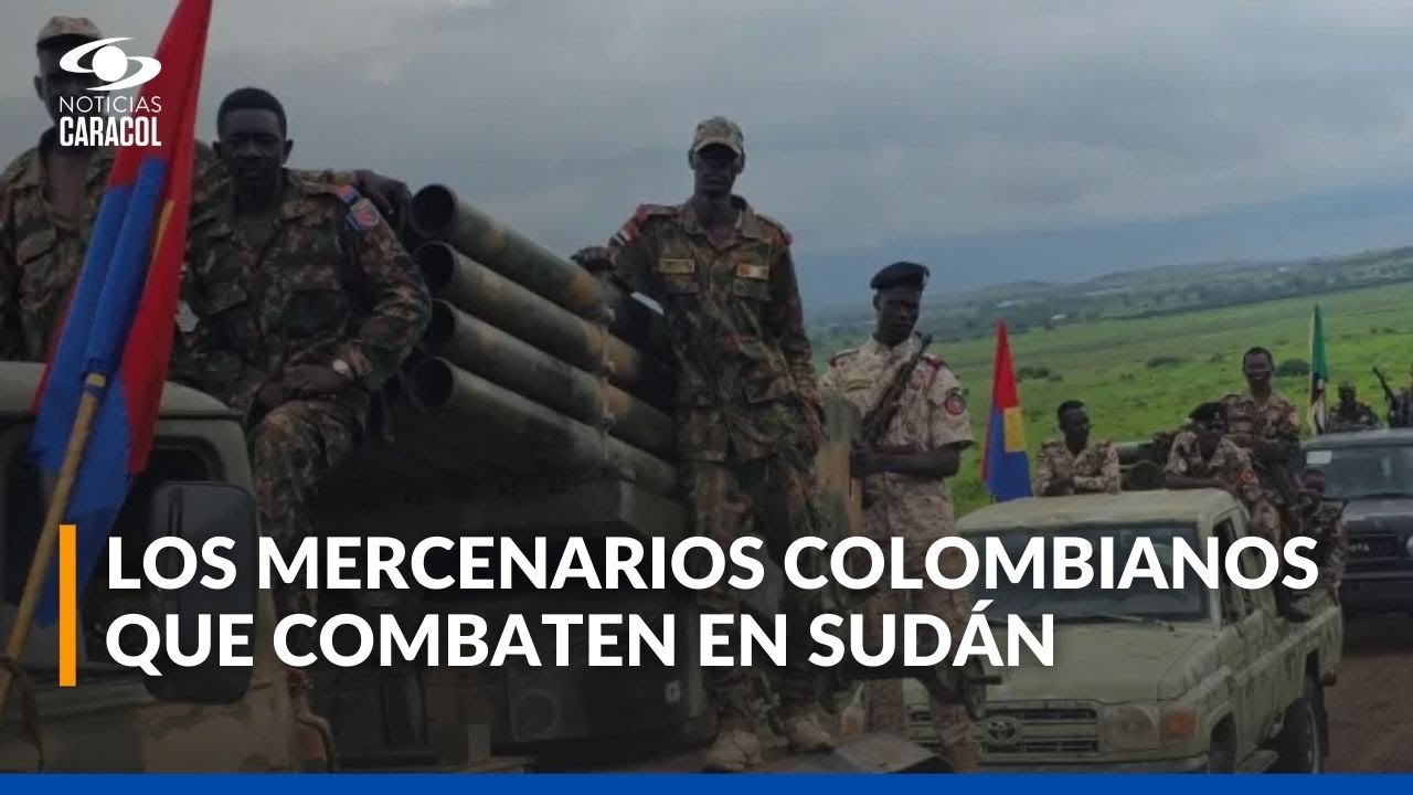 ¿Quién está reclutando a mercenarios colombianos para unirse a la guerra en Sudán?