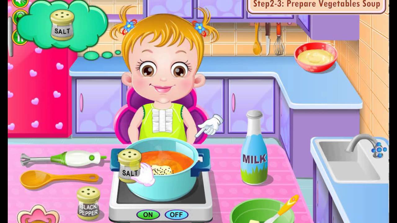 Baby Hazel Games HD - baby-hazel-in-kitchen