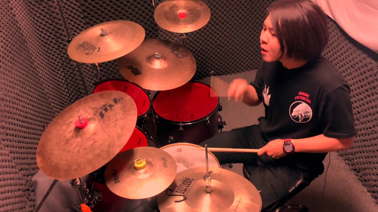 浦樺老師 Diecast Fade Away Drum Cover By 浦樺 台南鼓的樂器 Youtube