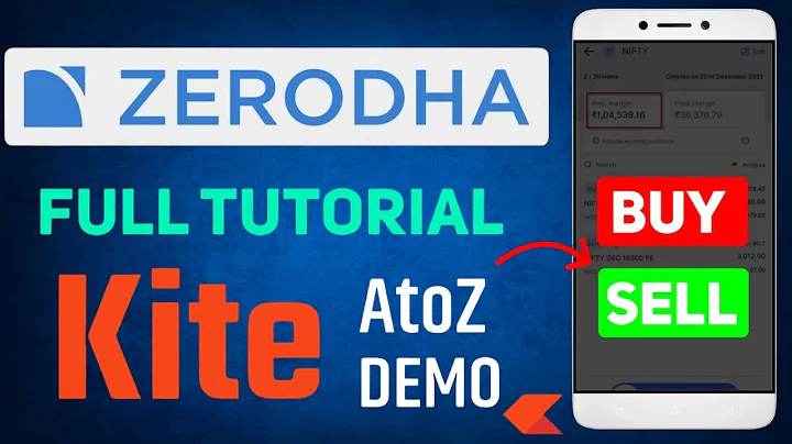 Complete Zerodha Kite tutorial for Beginners | Zerodha App कैसे Use करें | Complete Tutorial