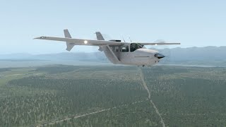 Modded turbine C337 Night IFR YCD-YVR with ATC