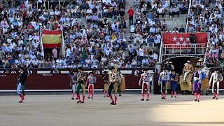 SAN ISIDRO 2024  2da corrida | Paseíllo de El Fandi, Román y Leo Valadez  Sábado 11 de mayo