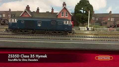 ZS35D Class 35 Hymek Soundfile for Zimo Decoders