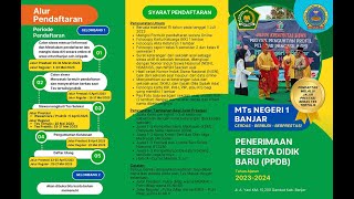Panduan Pendaftaran PPDB MTs Negeri 1 Banjar
