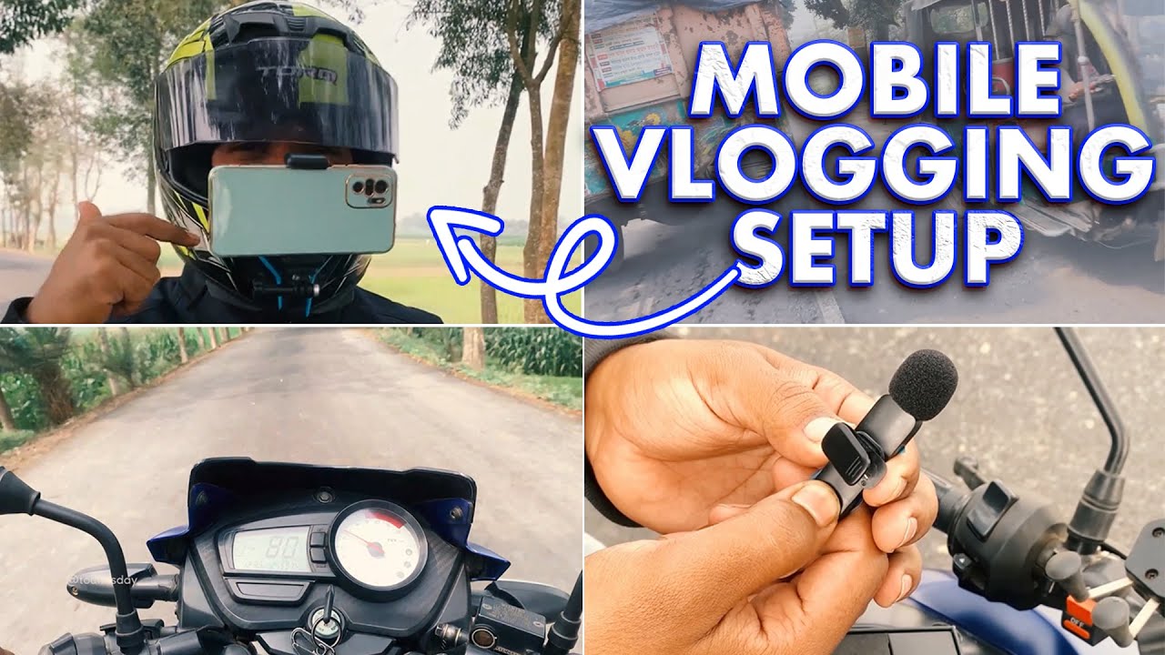 😂আমার সস্তা মোবাইল Vlogging Setup | 1300 taka | Toufiksday