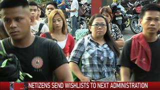 Netizens Send Wish List To Next President