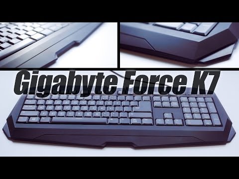 Gigabyte Force K7 Gaming Keyboard Review