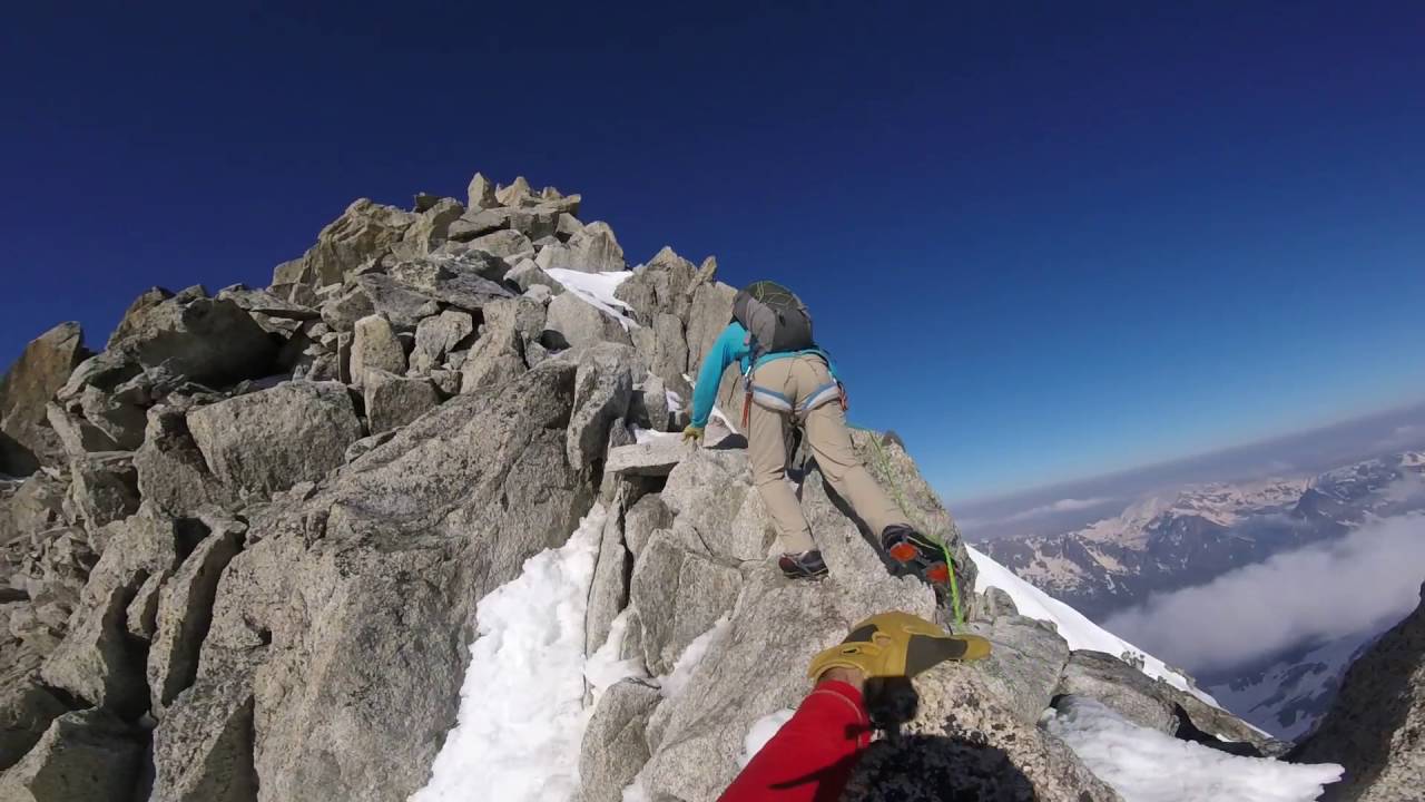 aiguille du tour climb