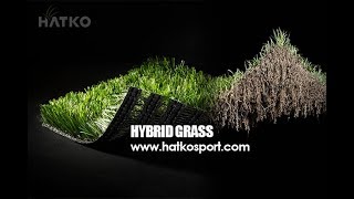 Hybrid Grass Football Pitch, Installation