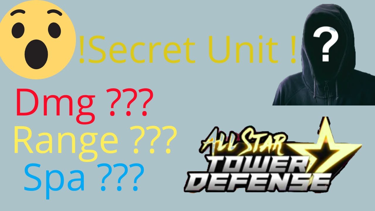 SECRET UNIT!!!!!! ASTD (Showcase) [lvl 20] YouTube