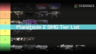 PlanetSide 2's SMGs: A Wild Mess Of Qualities Lead To A Wacky Tierlist