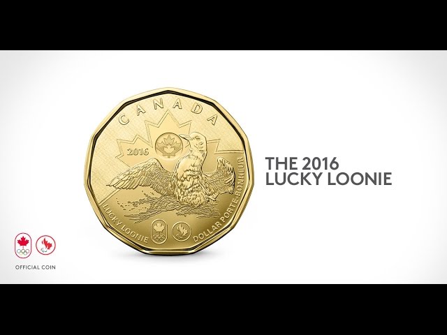 Circulation 2016 Lucky Loonie in 5-Coin Packs and Rolls