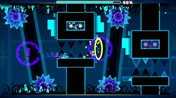 Geometry Dash |Windings by RyooN (Very Easy Demon)(All 3 User Coins) 60 FPS|