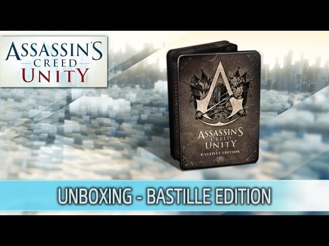 UNBOXING do meu ASSASSIN'S CREED UNITY Bastille Edition LINDÃO!!! 