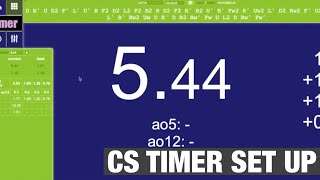Famous How to set up CS Timer Profile