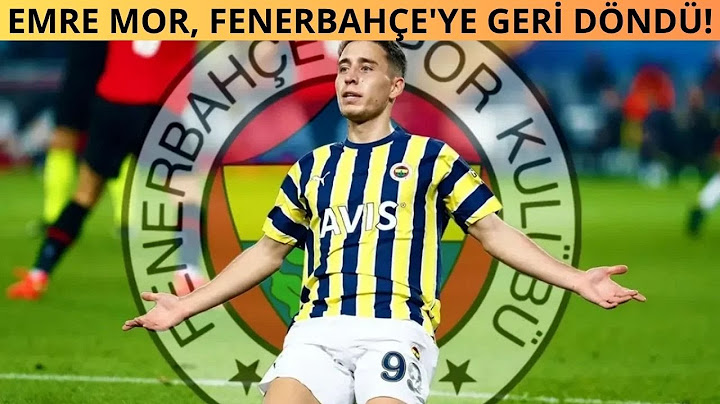 FESİH RESMEN AÇIKLANDI: EMRE MOR, EYÜPSPOR MACERASININ ARDINDAN FENERBAHÇE’YE DÖNDÜ!