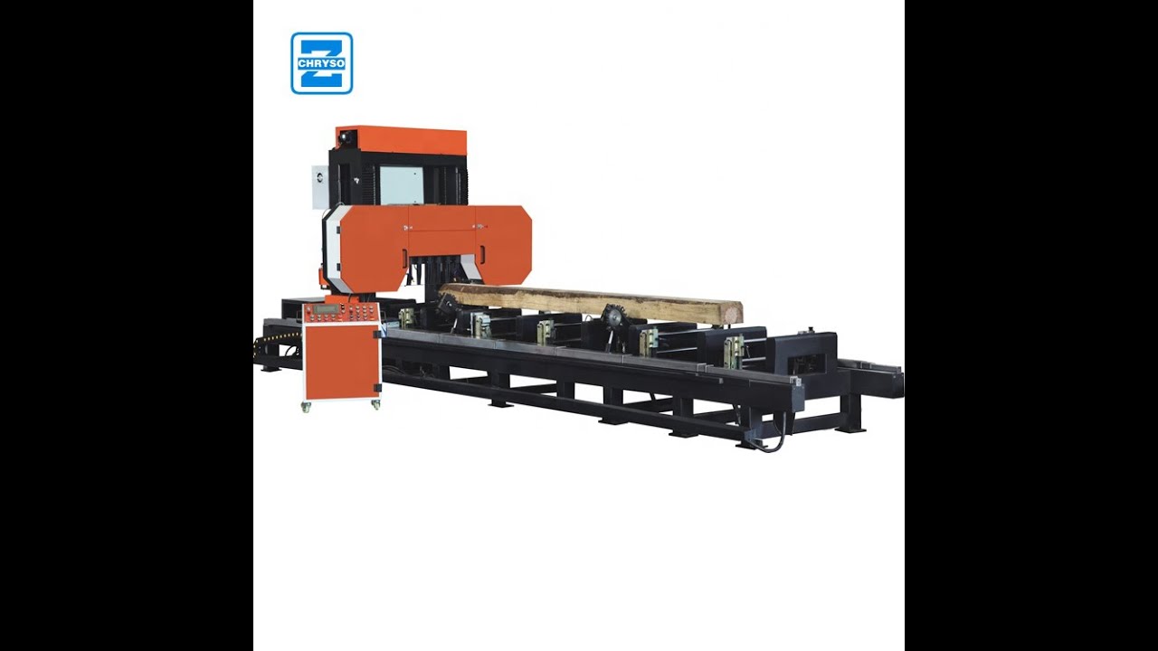 Wood Band Saw Timber Band Saw Mill Machine YouTube