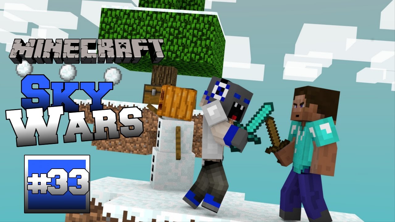 "2v1" - Mega Skywars Highlights #33