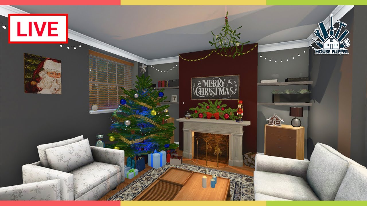 It's Flipping Christmas! House Flipper Community Showcase/Xmas Quiz/Christmas Makeover YouTube
