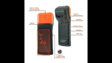 GT81EZ-S: Affordable Android 13 Handheld POS with Built-in Printer | Goodcom Smart Terminal Demo