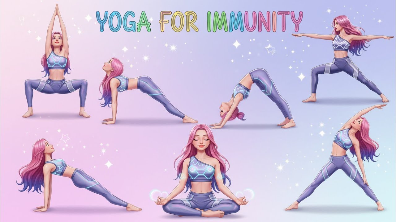 Easy Shield | Kids' Yoga for Immunity 🌟 Fun Poses to Boost Defense 🐥