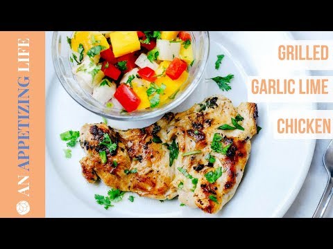 Grilled Garlic Lime Chicken