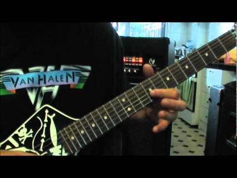 How to play Van Halen's Women In Love on guitar part 1