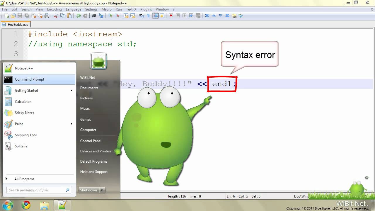 WiBit.Net - Programming in C++ (2011) - 01 - Lab 1 (Setting Up the Environment) - 3