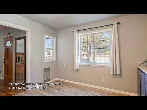 248 NW 3rd Street, Redmond, OR home video tour