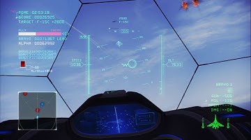 Ace Combat Infinity: ADA-01B ADLER (Level 2) vs Aerospace Center Defense