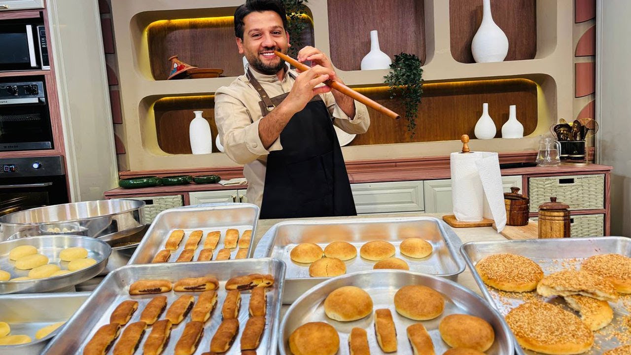 المطعم مع الشيف محمد حامد | قشطة الأفران - منين بالعجوة - قرص بالسمسم