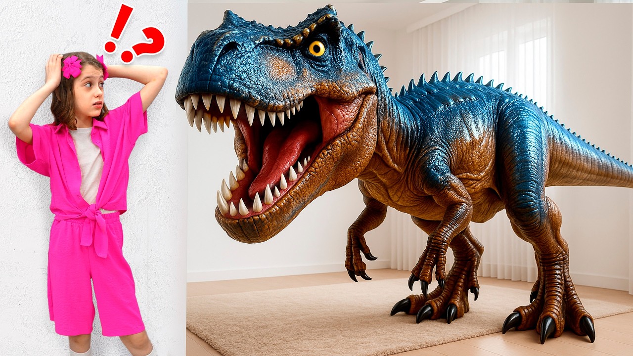 Petualangan mainan dinosaurus Eva dan teman-temannya