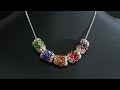 How to make beaded bead. Jewelry making