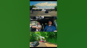 LEARNER DRIVER BULLIED BY A PORSCHE. You shall not pass!