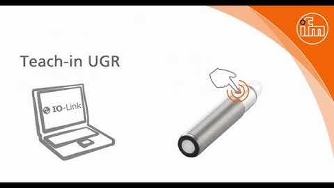 How to: Teach the UGR ultrasonic sensor on different surfaces