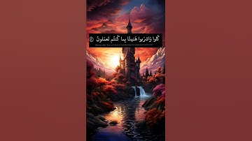 إِنَّ الْمُتَّقِينَ فِي ظِلَالٍ وَعُيُونٍ || ❤ || سورة المرسلات من الآية (41) إلى الآية (43)✨