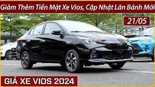 Giá xe Toyota Vios cuối tháng 05. Giảm thêm tiền mặt, rẻ hơn xe City, Xe Vios G chỉ hơn 500 triệu