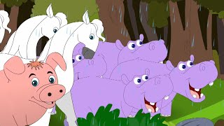 animals went two two fun nursery rhymes animal songs kids