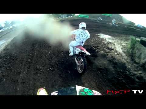 Frank Lettieri - MXPTV Helmet Cam - Kawasaki Race of Champions