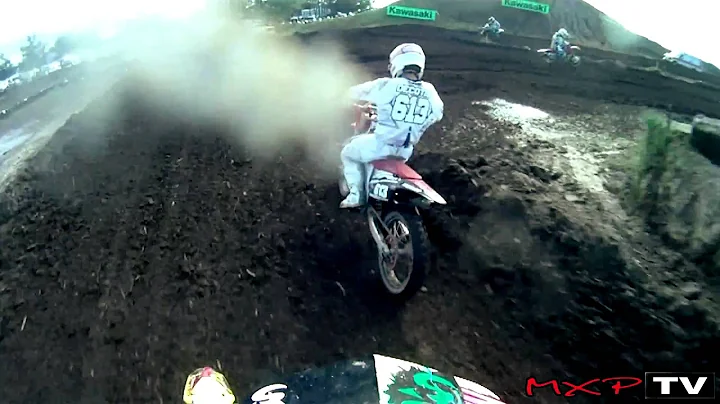 Frank Lettieri - MXPTV Helmet Cam - Kawasaki Race ...