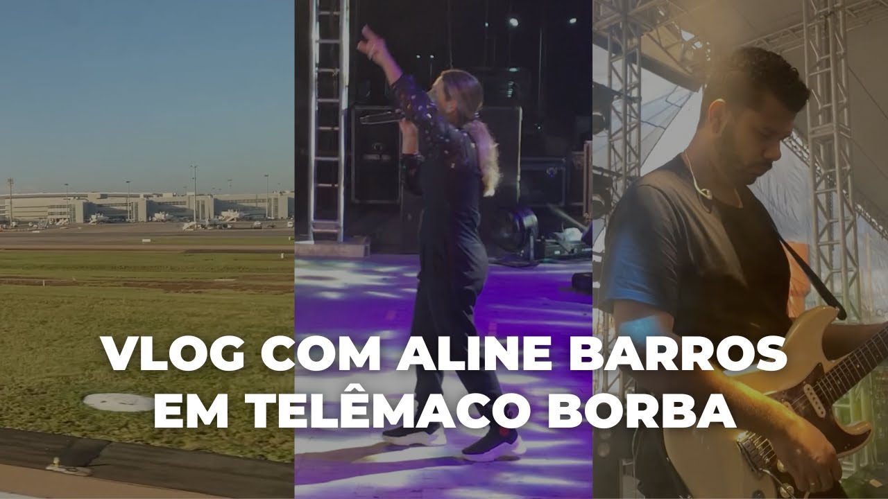 VLOG - GUITARRA POP NA ESTRADA #11 - Com Aline Barros Telêmaco Borba | PR