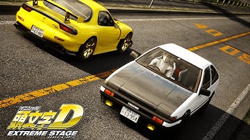 Initial D Extreme Stage Opening Remake in Assetto Corsa | 1K Special