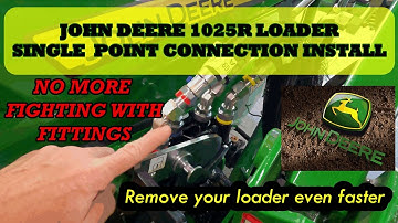 JOHN DEERE 1025R | Single Point Connector Deere 1023e/1025r/2025r