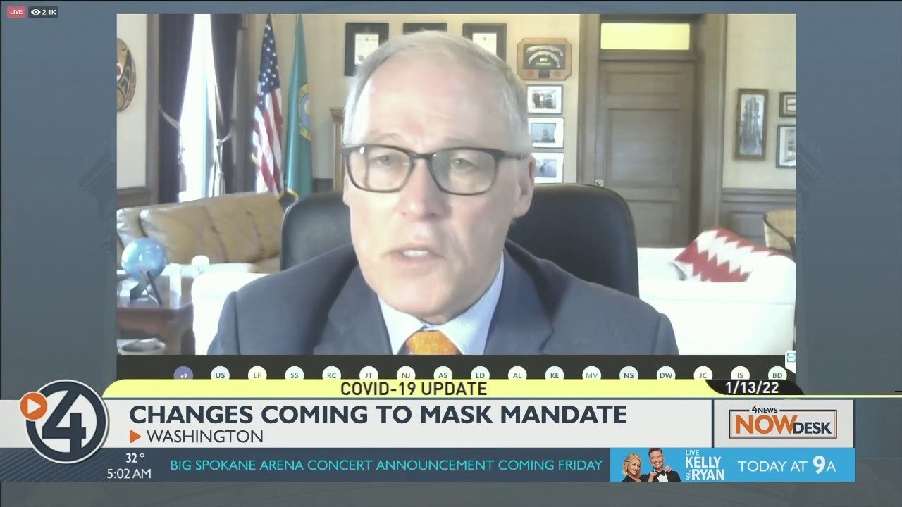 Gov. Inslee expected to announce when Washington’s indoor mask mandate