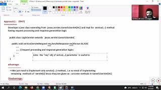 82 NTAJ415 Servlet api and Different ways of developing servlet
