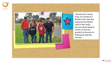 Story Time with Global Stage Level 4, A friendly message (Non-fiction)