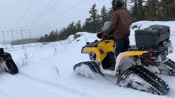 Apache and kimpex tracks out for a ride.