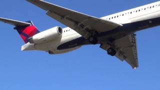 Full Delta Airlines MADDOG landing Washington Reagan Update