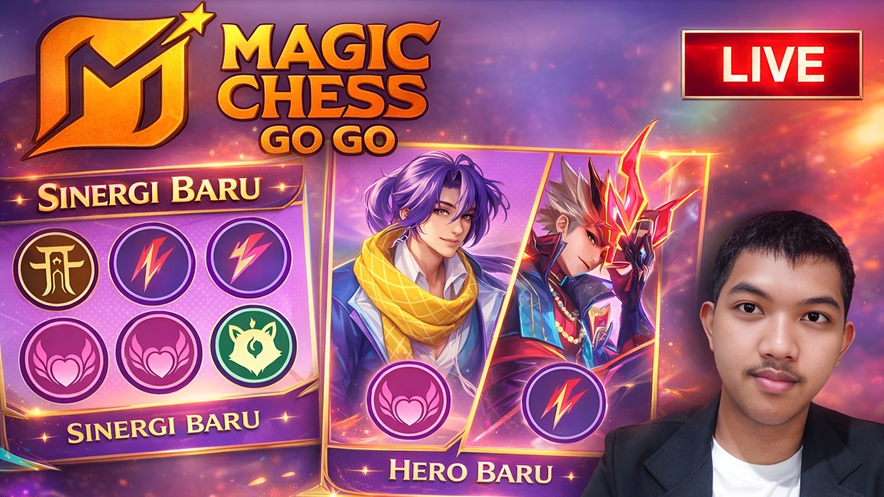 KEMBALI BERMAIN MAGIC CHESS GOGO LIVE STREAMING !! FERBI JO