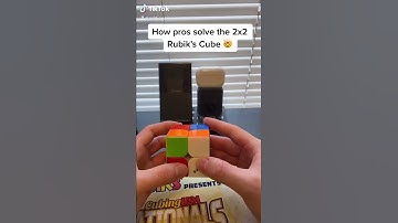 How Pros Solve the 2x2 Rubik’s Cube! 😱